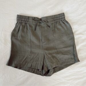 High rise‎ Linen Shorts